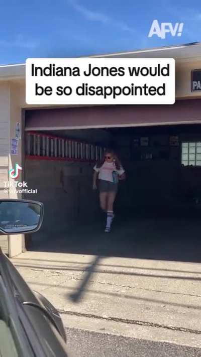 Mimicking Indiana Jones