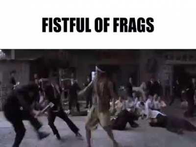 Kicking around sharply dressed axe wielders