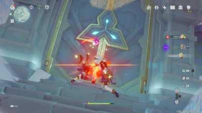 Me and my friend found this fun slide