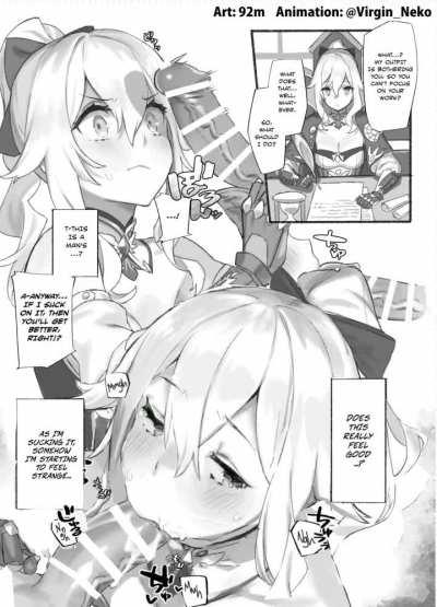 Imagine her doin for you