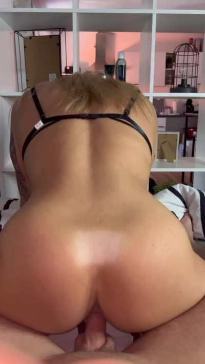 First she is fingered and then fucked doggy