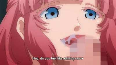 Sensual blowjob (Niplheim no Karyuudo: Branded Azel ep1)