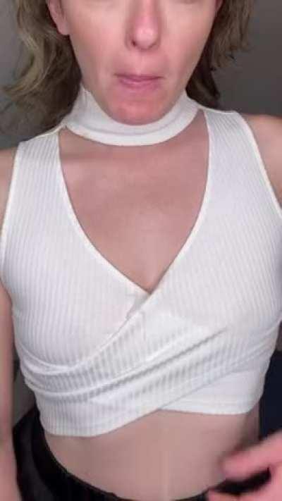 This married MILF is ready for another load