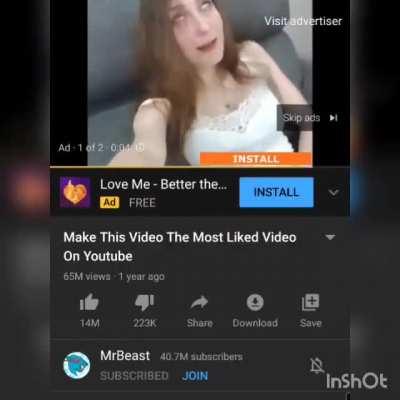 Inappropriate ad on a friendly channel