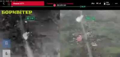 Ukrainian tank engages Russian positions in Tarasivka, Donetsk region. Published March 30, 2025.