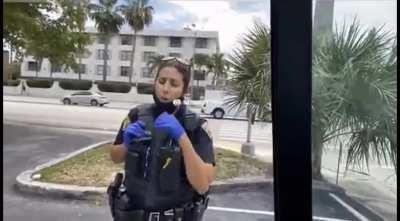 Sigma male tells female cop go back to the kitchen