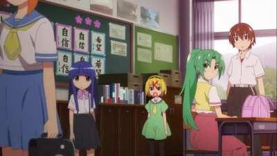 Satoko washes herself (connected scene from Sotsu)