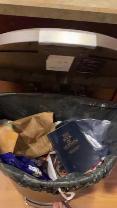 I keep finding these in closets, even now 3 years since we’ve been out.