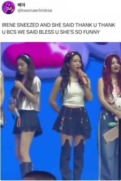 Unintentionally funny Irene