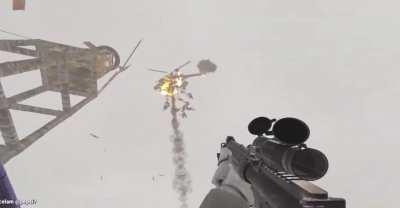 They dropped like flies (7 second clip)