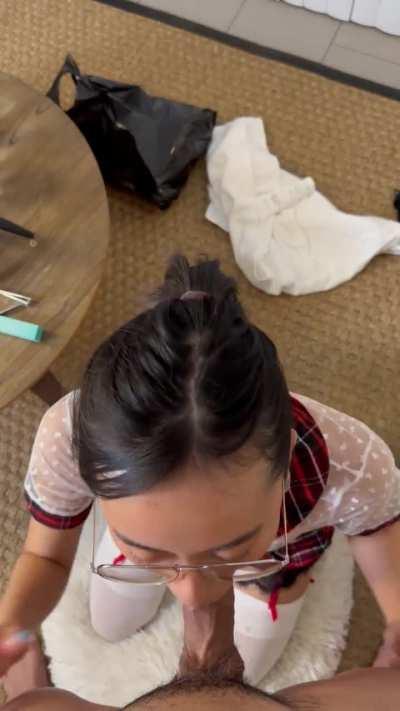 The more spit the better