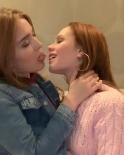 Adorable Redhead Kisses