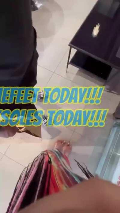 FOOTSLAVE IN NAIL SALON PROMO BY WEGOTTHEFEET