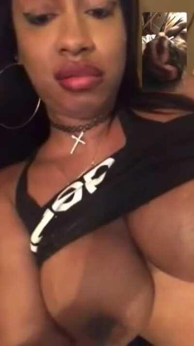 Fast forward to 6:50 since y’all don’t believe the last video was her