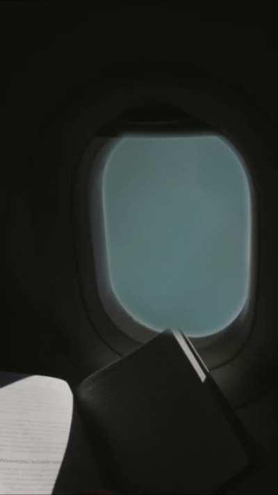 POV: You're reading a nice book on a flight