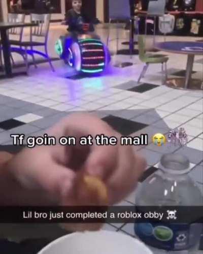 bro finished the slide down 999999999999 miles