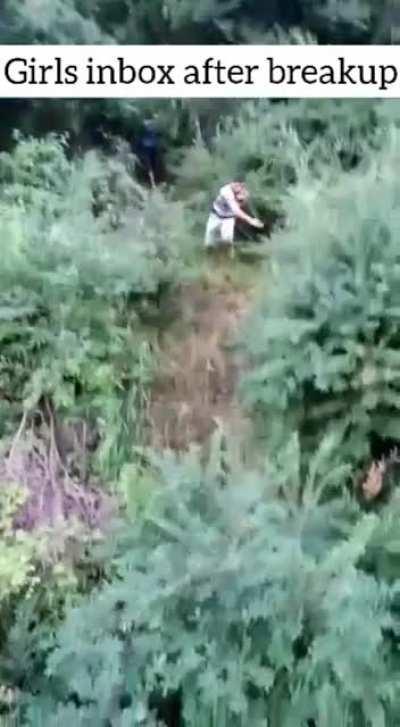 Hmr while we jump down a hill