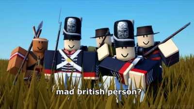 When Amrican and British get into fight