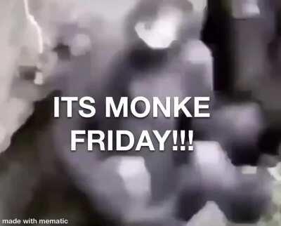Its monke friday