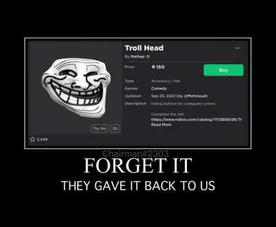 This is why the ugc program is amazing