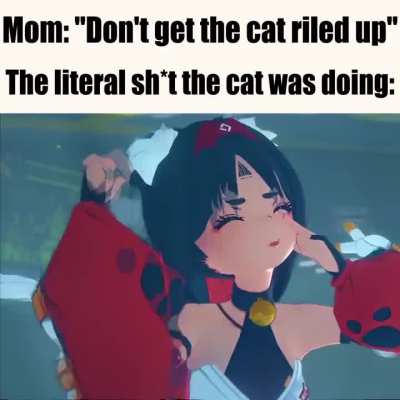 Imagine losing your 50/50 to Nekomata and she proceeds to do this: