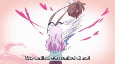 She smiled at me! [Slow Start]