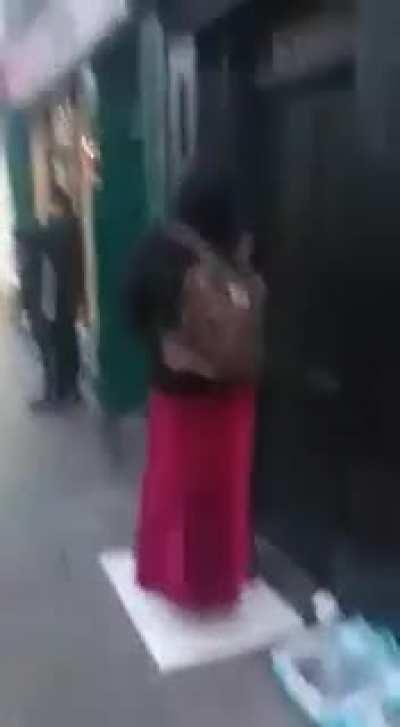 Professional beggers in Wexford confronted