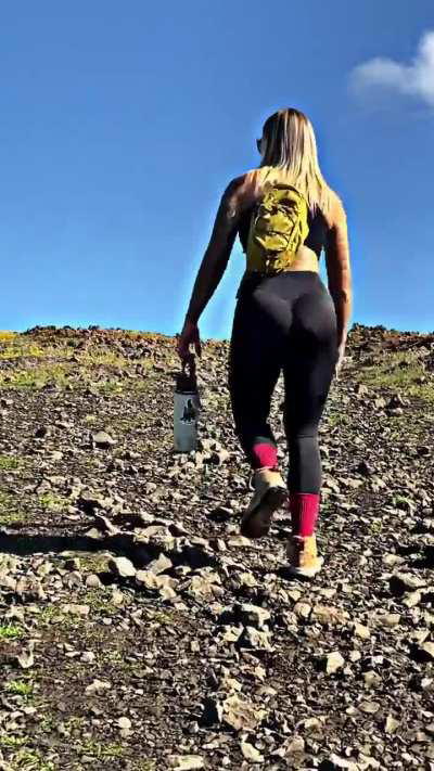 Let’s talk about hiking! Hiking is great for cardio!