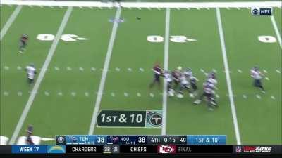 Say what you want about the Titans, they are a good team and will be trouble for a while. Just look at this throw against my Texans.