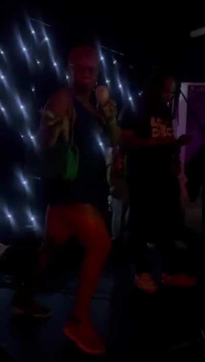 A clip from when I went dancing last night