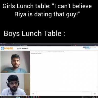 very serious discussion