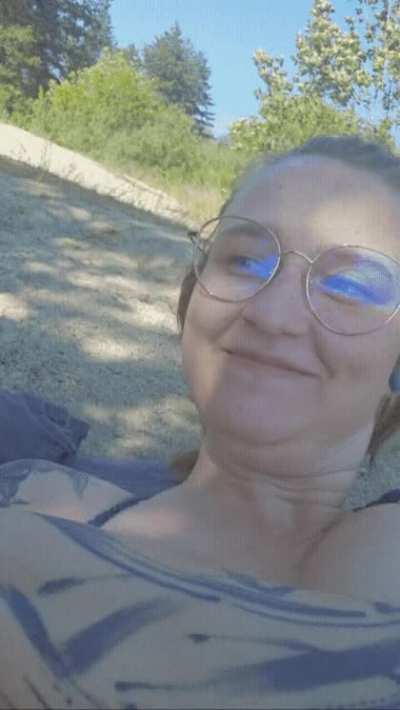 Oop! A couple caught me playing