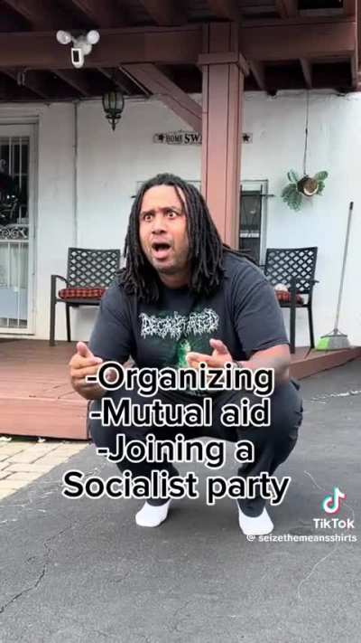 Join a socialist org or union