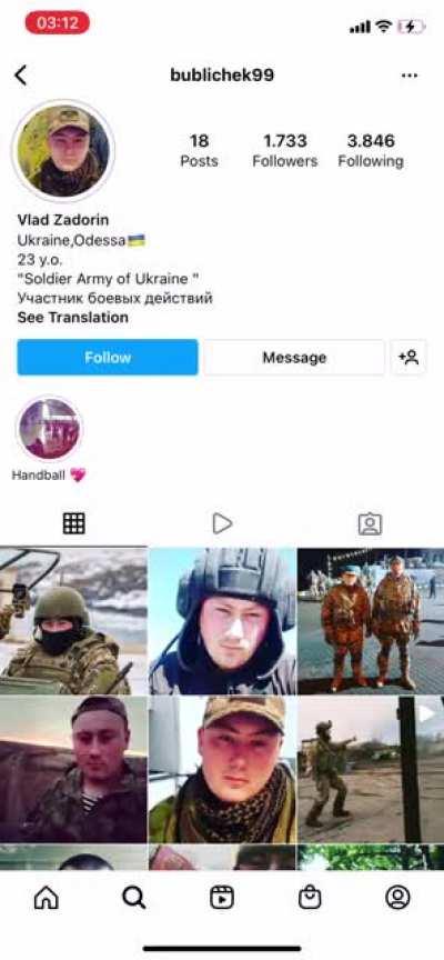 One of the famous Sanke island soldiers is a neo nazi. When I pointed this out I got downvoted to oblivion. Funny thing he unfollowed numerous accounts that had posted pictures of themselves with neo-nazi symbols.