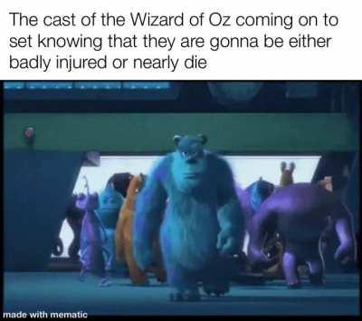 The making of this movie was a nightmare.