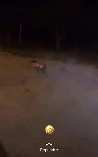 Wcgw when using your butt cheeks to fire crackers!