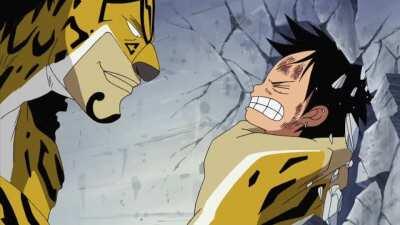 Mini luffy, aquele que pode derrotar deus.