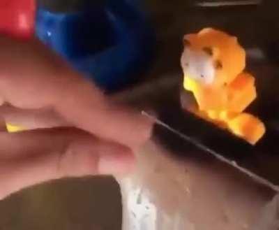 When your teammates lock you outside the barrier