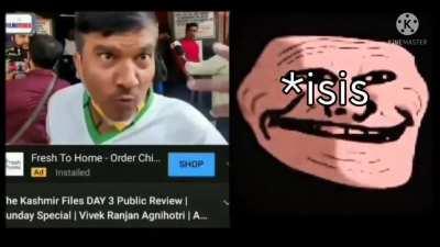 ISIS(context audiance reaction on Kashmir file)