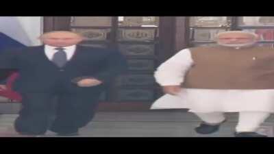 Me and My best friend going to Ram Mandir For the First time