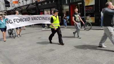 America is leaking on Grafton Street.