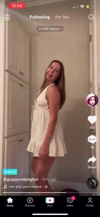 New story on Tik Tok