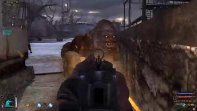 I shot a dude with a SEVA suit around 30 seconds before this.