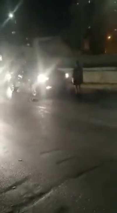 WCGW Blocking a road