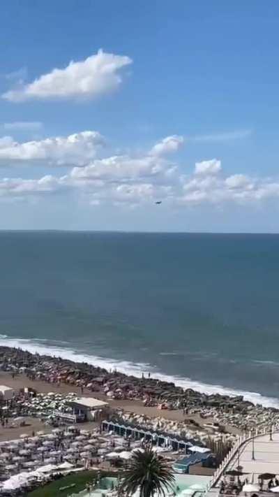 Show aereo en MDQ por los 150 aniversario de su fundacion.