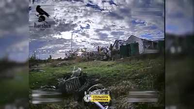 Ukrainian Drone eliminates 2 Russians