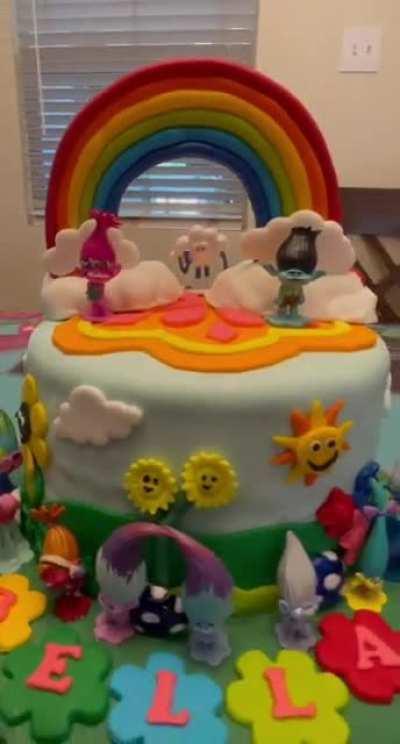 The smile on her little face when she saw it was as big as the sun!