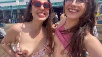 The group of dads really enjoyed the show [GIF]