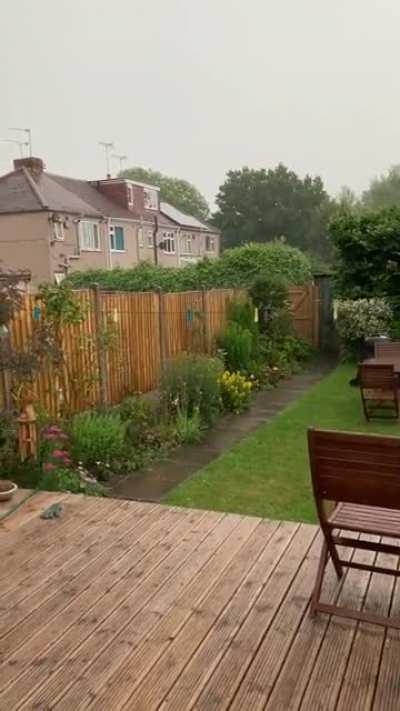 The rain in my back garden!! (UK)