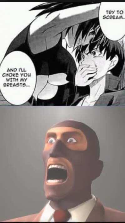 (volume warning) Try to scream-